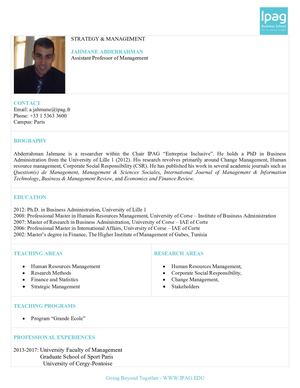 JAHMANE Abderrahman