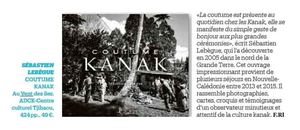 Coutume Kanak dans Liberation