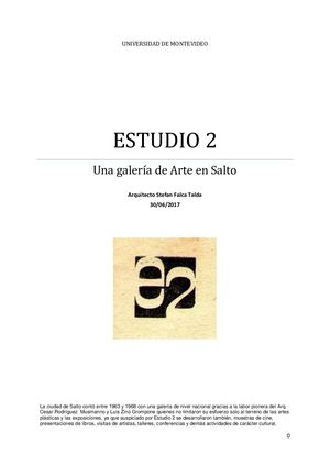 Estudio 2, Salto