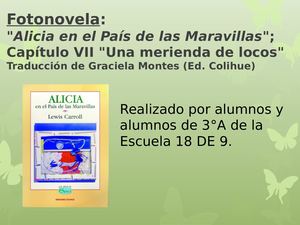 Fotonovela Alicia