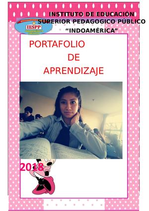 Portafolio De Comunicacion Yasmin