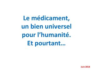 Diaporama Coût Du Médicament Peyren