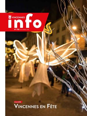 VINCENNES INFO N° 750 (DÉCEMBRE 2018)