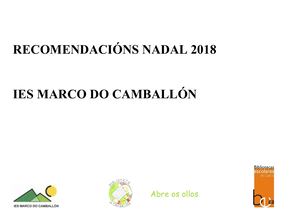 Recomendacions Nadal 2018