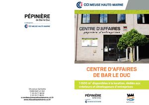 Dépliant Cda Bar Le Duc 2019