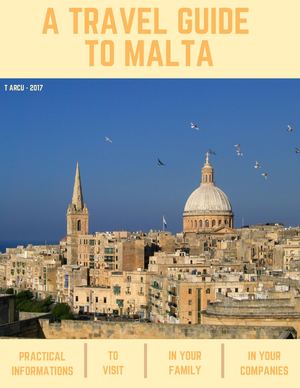 A guide travel to Malta.