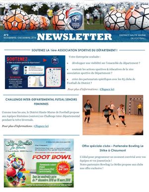Newsletter Decembre 2018