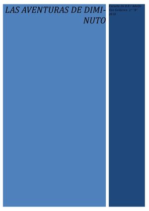LAS AVENTURAS DE DIMINUTO