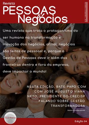 4a Edição Revista Pessoas & Negócios Novembro Dezembro 2018