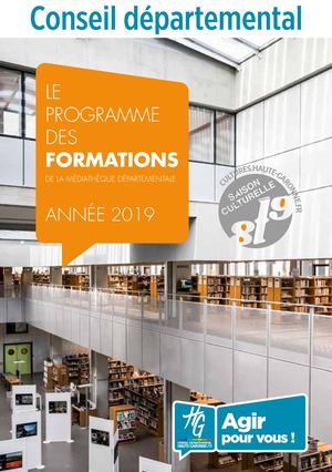 Programme des Formations MD31 2019