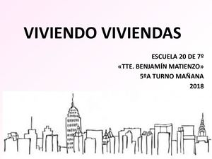 Viviendo Viviendas Power Point Escuela 20de7 Tm