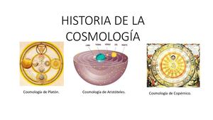Historia De La Cosmología