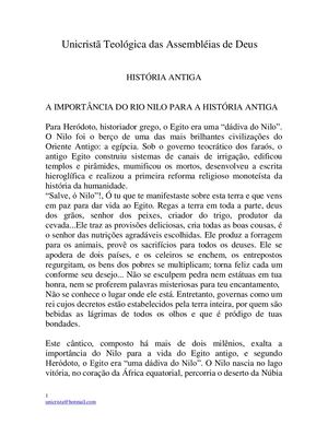 11-=historia Antiga Rio  Nilo