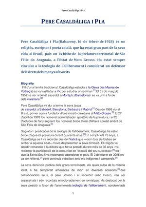 Pere Casaldáliga I Pla 1