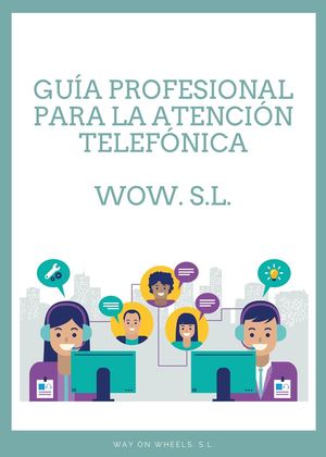 GUIA TELEFONICA WOW S.L.
