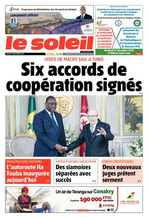 Edition Du 20 Decembre 2018