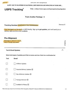 calaméo usps tracking 9590