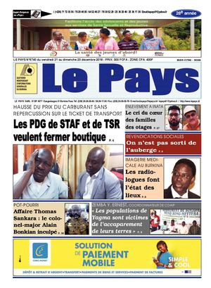 Le Pays Du 21+23 12 2018