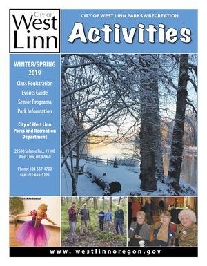 2019 West Linn Winter/Spring Recreation Activities Guide
