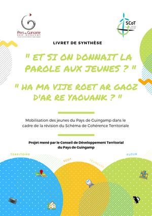 Livret de synthèse du projet "Et si on donnait la parole aux jeunes?"