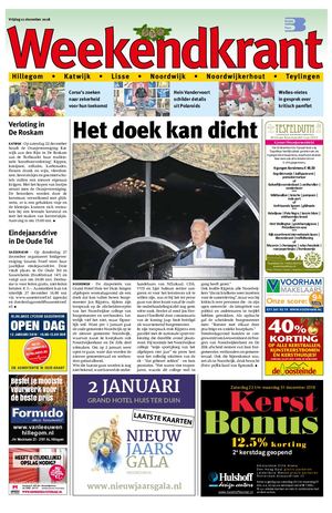 Weekendkrant 21-12-2018