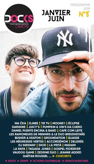 Brochure Prog Les Docks-  Janvier Juin 2019 -