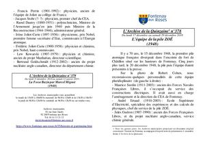 AMFAR A15 378 L'équipe de la pile ZOE (1948)