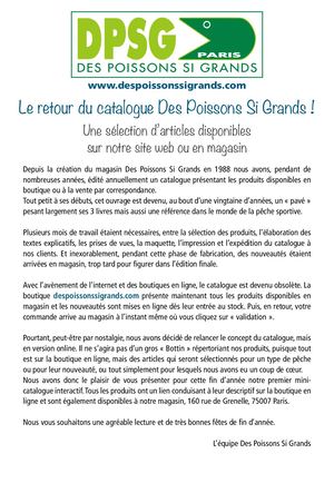 Des Poissons Si Grands - Décembre 2018 / Janvier 2019