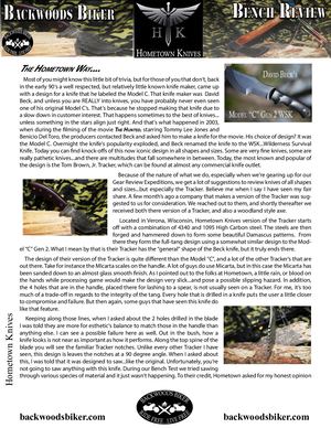 BWB 17 Hometown Knives Bench