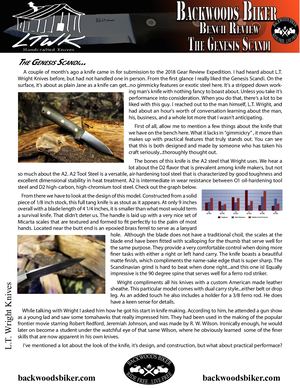 BWB 30 L. T. Wright Knives Bench Review