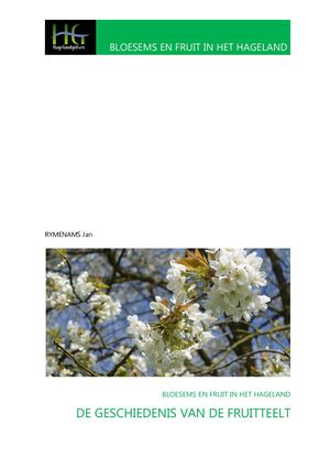 Geschiedenis van de Fruitteelt in het Hageland