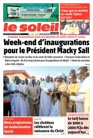 Edition Du 24-25 Decembre 2018