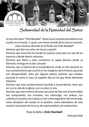 Natividad Del Señor