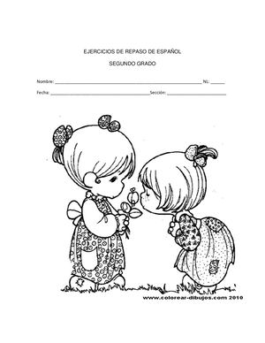 Ejercicios De Español 2°