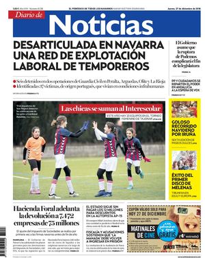 Diario de Noticias 20181227