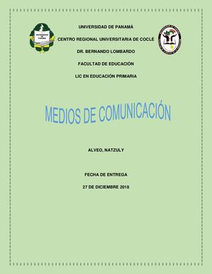 Portafolio Medios De Comunicacion
