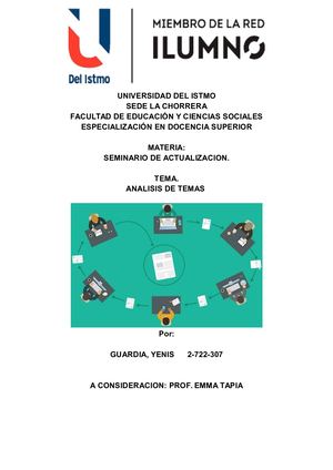 Resumen Reflexivo De Yenis Guardia