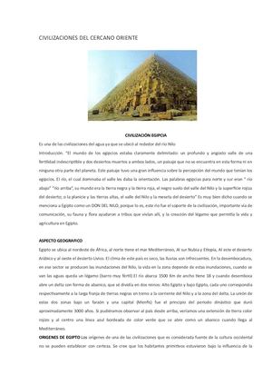 Civilizaciones Del Cercano Oriente Mono