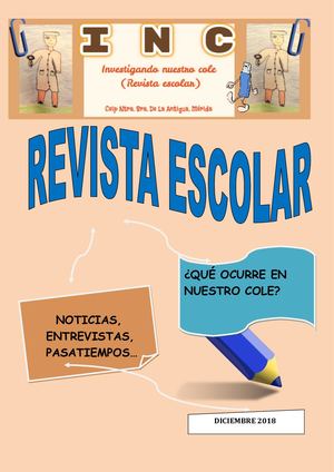 Revista Escolar Diciembre/18