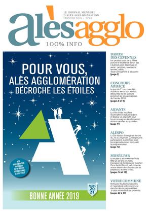 Journal Alès Agglo n°63 - Janvier 2019