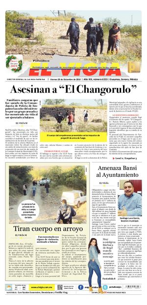 28 de diciembre del 2018