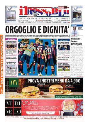 Giornale Il RossoBlu N° 14 - 2018/2019