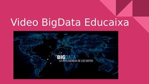 Video Big Data Educaixa