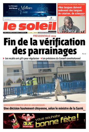 Edition Du 31 Decembre 2018 - 1er Janvier 2019