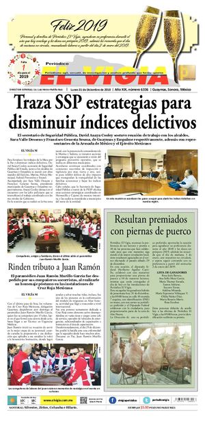 31 de diciembre del 2018