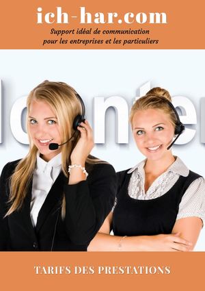 TARIFS DES PRESTATIONS ICH-HAR