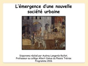 2 2 L'émergence D'une Nouvelle Société Urbaine