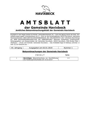 Amtsblatt 2019-01