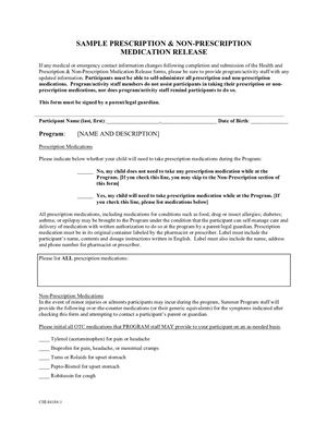SAMPLE Prescription_&_Non Prescription Medication Release.. (1).