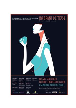 Libretto operetta "Madama Di Tebe"